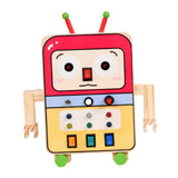 Wooden Busy Board Early Learning Educational Sensory Toy for Kids Boys Girls