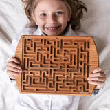 Labyrinth Wooden Maze Game for Kids, Teens Education and Fun Boys, and Girls