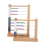 Preschool Math Learning Toy Wooden Abacus Toy for Preschool Elementary Gifts 23.5cmx7cmx33.5cm