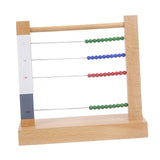 Preschool Math Learning Toy Wooden Abacus Toy for Preschool Elementary Gifts 23.5cmx7cmx21cm