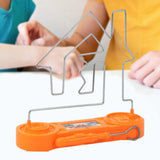 Electric Maze Toys Party Game Physical Scientific Educational for Kids Teens Orange