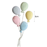 Newborn Photo Props Durable Photo Studio Lovely Infant Photo Backdrops Decor 5 balloons