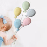 Newborn Photo Props Durable Photo Studio Lovely Infant Photo Backdrops Decor 5 balloons