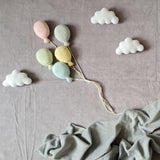 Newborn Photo Props Durable Photo Studio Lovely Infant Photo Backdrops Decor 5 balloons