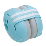 Ear Defenders with Elastic Headband Baby Ear Muffs for Infant Newborn Travel Blue