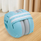 Ear Defenders with Elastic Headband Baby Ear Muffs for Infant Newborn Travel Blue