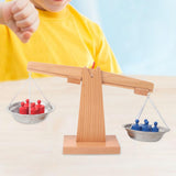 Montessori Toy Portable Math Addition Subtraction Multifunction Balance Game