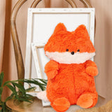 Stuffed Animal Plush Toy Cartoon Pillow Doll for Living Room Desktop Orange