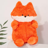 Stuffed Animal Plush Toy Cartoon Pillow Doll for Living Room Desktop Orange