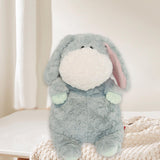 Stuffed Animal Plush Toy Cartoon Pillow Doll for Living Room Desktop Light Green