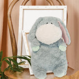 Stuffed Animal Plush Toy Cartoon Pillow Doll for Living Room Desktop Light Green