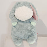 Stuffed Animal Plush Toy Cartoon Pillow Doll for Living Room Desktop Light Green