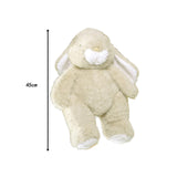 Maxbell Stuffed Animal Plush Toy Cartoon Pillow Doll for Living Room Desktop Rabbit