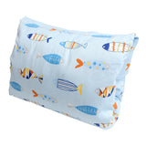 Baby Feeding Pillow Breastfeeding Cushion Baby Bottle Feeding Pillow Blue Fishes