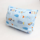 Baby Feeding Pillow Breastfeeding Cushion Baby Bottle Feeding Pillow Blue Fishes