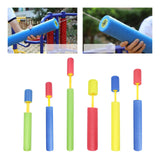 Foam Water Squirter Portable Outdoor Water Toys for Kids Summer Party Favors 25cmx4cm