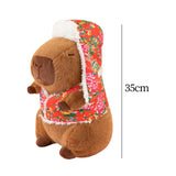 Stuffed Capybara Plush Toy Living Room Decoration for Boys Girls Kids Adults 35cm