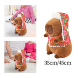 Stuffed Capybara Plush Toy Living Room Decoration for Boys Girls Kids Adults 35cm