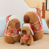 Stuffed Capybara Plush Toy Living Room Decoration for Boys Girls Kids Adults 35cm