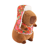 Stuffed Capybara Plush Toy Living Room Decoration for Boys Girls Kids Adults 35cm