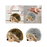 Hedgehog Stuffed Animal Doll Cuddly Hedgehog Plush Doll for Him Her Holidays light brown