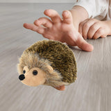 Hedgehog Stuffed Animal Doll Cuddly Hedgehog Plush Doll for Him Her Holidays light brown