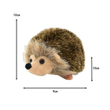 Hedgehog Stuffed Animal Doll Cuddly Hedgehog Plush Doll for Him Her Holidays light brown