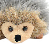 Hedgehog Stuffed Animal Doll Cuddly Hedgehog Plush Doll for Him Her Holidays dark gray