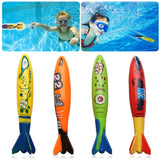 18Pcs Diving Pool Toys Diving Rings Sticks Swimming Pool Toys for Boys Girls