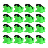 12Pcs Cute Squeaky Frogs Bathing Toy Dabbling Toy for Bathtub Toy Shower Toy