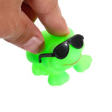 12Pcs Cute Squeaky Frogs Bathing Toy Dabbling Toy for Bathtub Toy Shower Toy