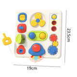 Music Light Busy Board Skills Sensory Toy for Activities Kids Preschool