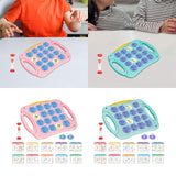 Match Memory Game Memory Memory Chess Board Game for Home Nurseries Ages 3-6 pink