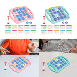 Match Memory Game Memory Memory Chess Board Game for Home Nurseries Ages 3-6 pink