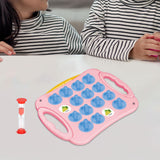 Match Memory Game Memory Memory Chess Board Game for Home Nurseries Ages 3-6 pink