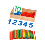 Maxbell Montessori Math Numbers Cards & Counters Set for Preschool Kids Kindergarten