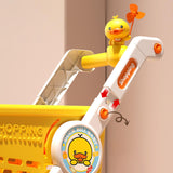 Maxbell Shopping Cart Toy for Kids Supermarket Handcart for Boys Girls Ages 3 and up with Play Accessory