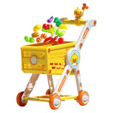 Maxbell Shopping Cart Toy for Kids Supermarket Handcart for Boys Girls Ages 3 and up with Play Accessory