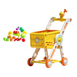 Maxbell Shopping Cart Toy for Kids Supermarket Handcart for Boys Girls Ages 3 and up with Play Accessory