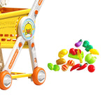 Maxbell Shopping Cart Toy for Kids Supermarket Handcart for Boys Girls Ages 3 and up with Play Accessory