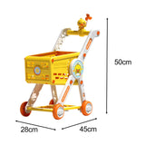 Maxbell Shopping Cart Toy for Kids Supermarket Handcart for Boys Girls Ages 3 and up with Play Accessory