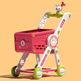 Mini Shopping Cart Toy for Kids Supermarket Handcart Toy for Baby Boys Girls Only Shopping Cart