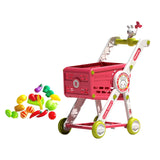 Maxbell Mini Shopping Cart Toy for Kids Supermarket Handcart Toy for Baby Boys Girls with Play Accessory