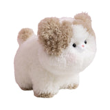 Stuffed Animal Lifelike Gift Cuddly Stuffed Dolls Plush Toy for Birthday Bed Cat