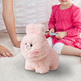 Maxbell Stuffed Animal Lifelike Gift Cuddly Stuffed Dolls Plush Toy for Birthday Bed Bunny