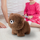 Stuffed Animal Lifelike Gift Cuddly Stuffed Dolls Plush Toy for Birthday Bed Bear