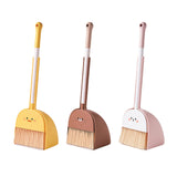 Mini Broom and Dustpan Set for Kids Holiday Gifts for Kindergarten Preschool bear