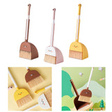 Mini Broom and Dustpan Set for Kids Holiday Gifts for Kindergarten Preschool bear