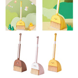 Mini Broom and Dustpan Set for Kids Holiday Gifts for Kindergarten Preschool bear