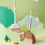 Mini Broom and Dustpan Set for Kids Holiday Gifts for Kindergarten Preschool bear